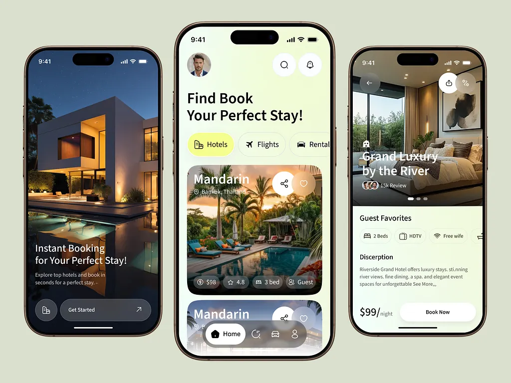 Mobile Interface Visual