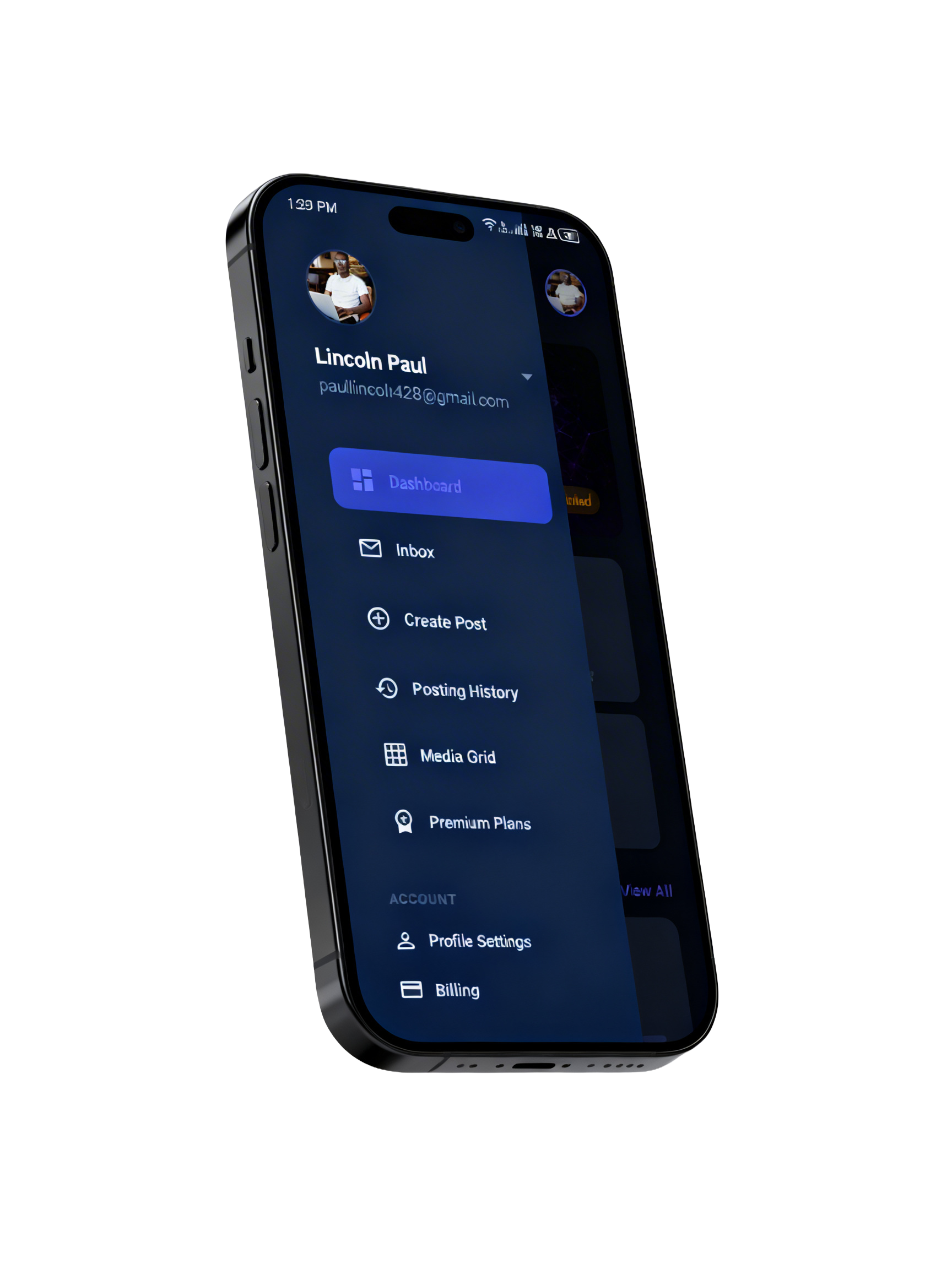 SocialPulse Showcase Hover